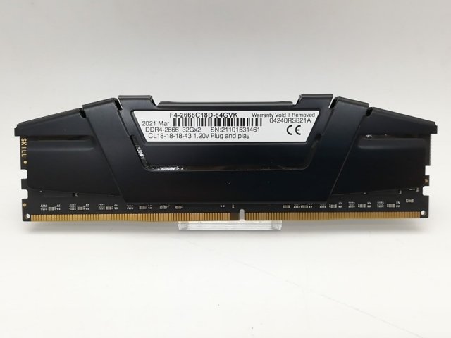 【中古】DDR4 32GB PC4-21300(DDR4-2666)【デスクトップPC用】【秋葉2号】保証期間１週間_1