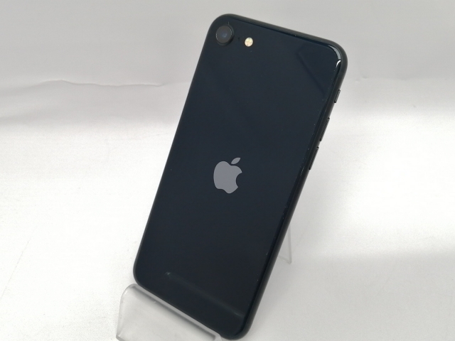 【中古】Apple au 【SIMフリー】 iPhone SE（第3世代） 64GB ミッドナイト MMYC3J/A【川越クレアモール】保証期間１ヶ月【ランクC】