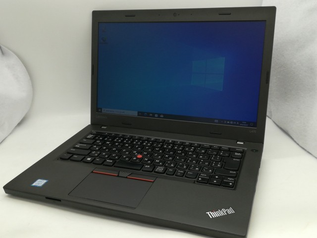 【中古】Lenovo ThinkPad L470 20J5A0GQJP 【i3-7100U 4G 256G(SSD) WiFi5 14LCD(1366x768) Win10P】【浜松駅前】保証期間１ヶ月【ランク