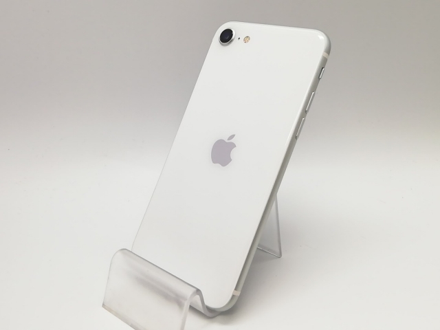 【中古】Apple au 【SIMロック解除済み】 iPhone SE（第2世代） 64GB ホワイト MHGQ3J/A（後期型番）【府中ル・シーニュ】保証期間１ヶ月【ランクB】