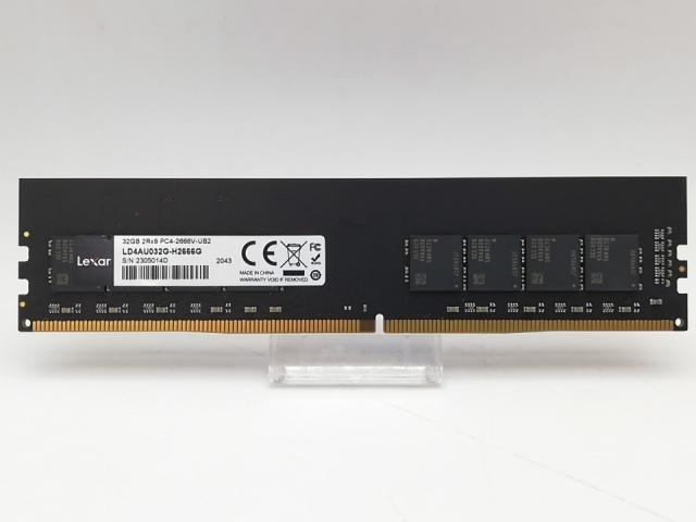 【中古】DDR4 32GB PC4-21300(DDR4-2666)【デスクトップPC用】【秋葉2号】保証期間１週間