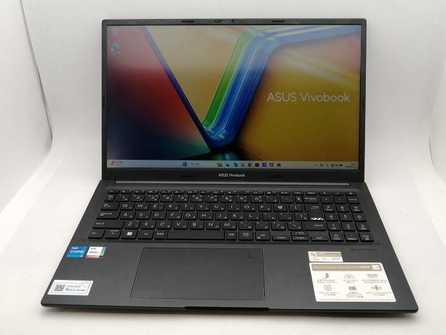【中古】ASUS Vivobook 15X K3504ZA K3504ZA-BQ064W インディーブラック 【i5-1235U 16G 512G(SSD) WiFi 15LCD(1920x1080)】【神保町】保証期間１ヶ月【ランクB】