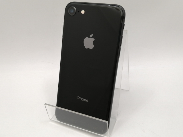 【中古】Apple docomo 【SIMロック解除済み】 iPhone 8 64GB スペースグレイ MQ782J/A【大須2】保証期間１ヶ月【ランクB】