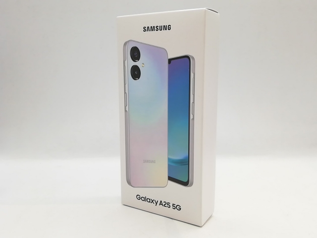未使用】SAMSUNG docomo 【SIMフリー】 Galaxy A25 5G ライトブルー