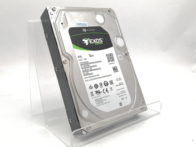 中古】Seagate ST8000NM000A 8TB/7200rpm/256MB/6Gbps【新宿】保証期間 