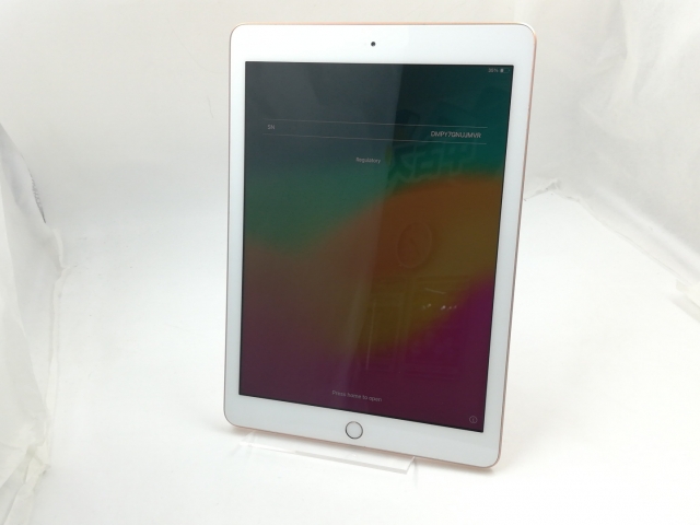【中古】Apple 【Wi-Fi】 iPad（第6世代/2018） 32GB ゴールド MRJN2J/A【千葉】保証期間１ヶ月【ランクC】_1