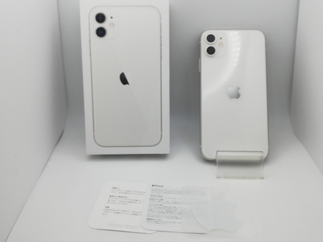 【中古】Apple docomo 【SIMロック解除済み】 iPhone 11 64GB ホワイト MHDC3J/A（後期型番）【新橋烏森通り】保証期間１ヶ月【ランクB】_7