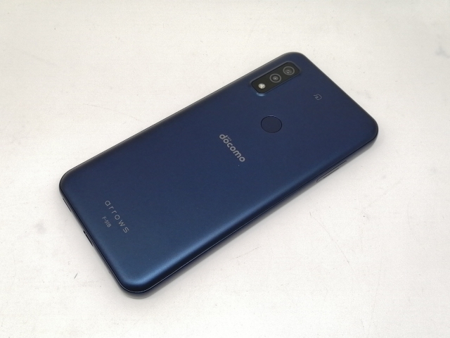 【中古】Fujitsu docomo 【SIMフリー】 arrows We ネイビー 4GB 64GB F-51B【新宿東口】保証期間１ヶ月【ランクB】