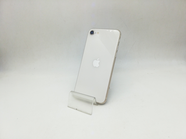 【中古】Apple au 【SIMフリー】 iPhone SE（第3世代） 64GB スターライト MMYD3J/A【秋葉本店】保証期間１ヶ月【ランクC】