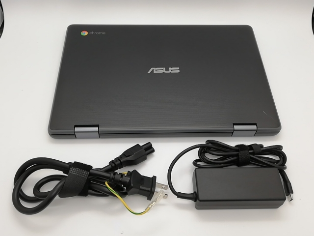中古】ASUS Chromebook Flip C214MA C214MA-BW0028 ダークグレー