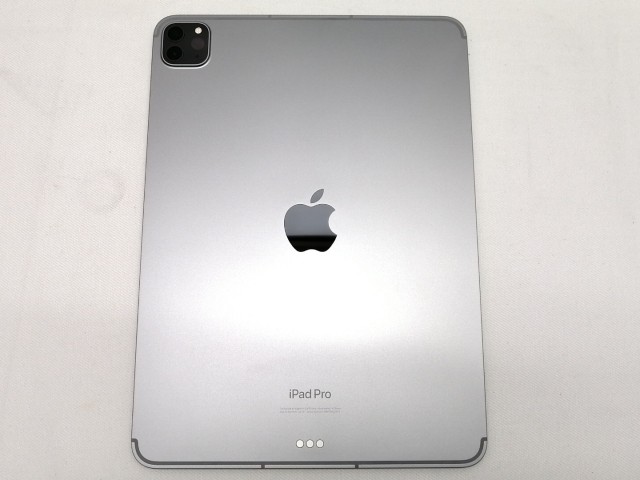 【中古】Apple au 【SIMフリー】 iPad Pro 11インチ（第4世代） Cellular 128GB スペースグレイ MNYC3J/A【仙台駅東口】保証期間１ヶ月【