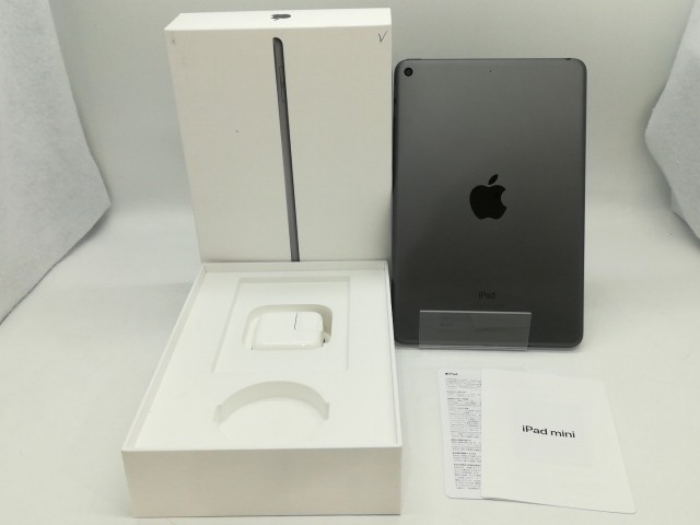 【中古】Apple iPad mini（第5世代/2019） Wi-Fiモデル 64GB スペースグレイ MUQW2J/A【浜松駅前】保証期間１ヶ月【ランクA】