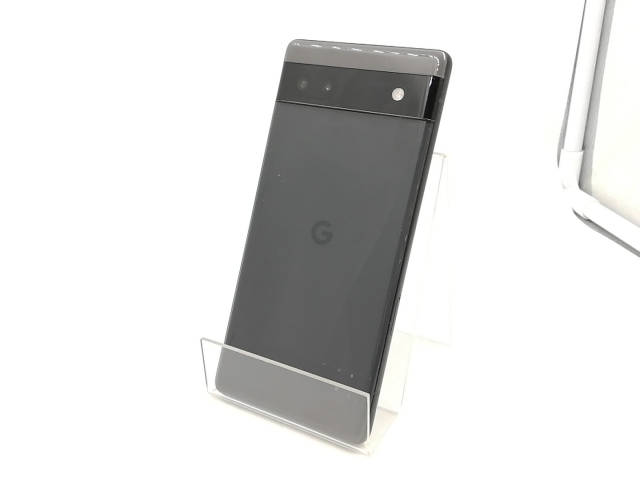 【中古】Google SoftBank 【SIMフリー】 Pixel 6a チャコール 6GB 128GB GB17L【柏】保証期間１ヶ月【ランクC】
