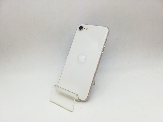 【中古】Apple au 【SIMフリー】 iPhone SE（第3世代） 64GB スターライト MMYD3J/A【秋葉本店】保証期間１ヶ月【ランクC】