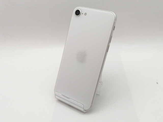 【中古】Apple au 【SIMロック解除済み】 iPhone SE（第2世代） 64GB ホワイト MHGQ3J/A（後期型番）【津田沼】保証期間１ヶ月【ランクC】