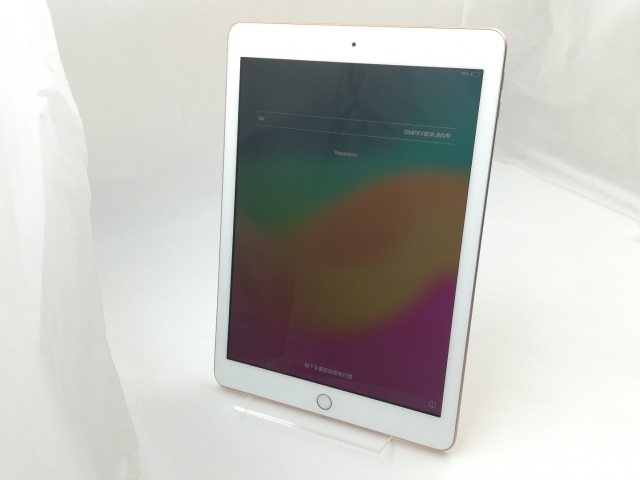 【中古】Apple 【Wi-Fi】 iPad（第6世代/2018） 32GB ゴールド MRJN2J/A【千葉】保証期間１ヶ月【ランクC】_1