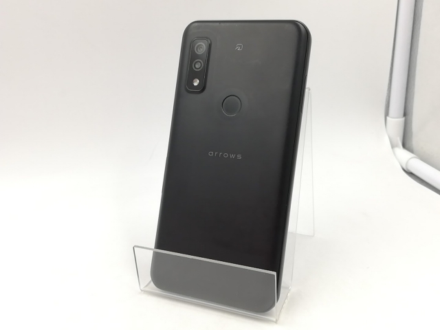 【中古】Fujitsu SoftBank 【SIMフリー】 arrows We ブラック 4GB 64GB A101FC【千葉】保証期間１ヶ月【ランクB】