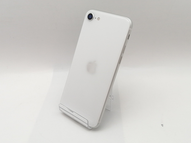 【中古】Apple au 【SIMロック解除済み】 iPhone SE（第2世代） 64GB ホワイト MHGQ3J/A（後期型番）【津田沼】保証期間１ヶ月【ランクB】