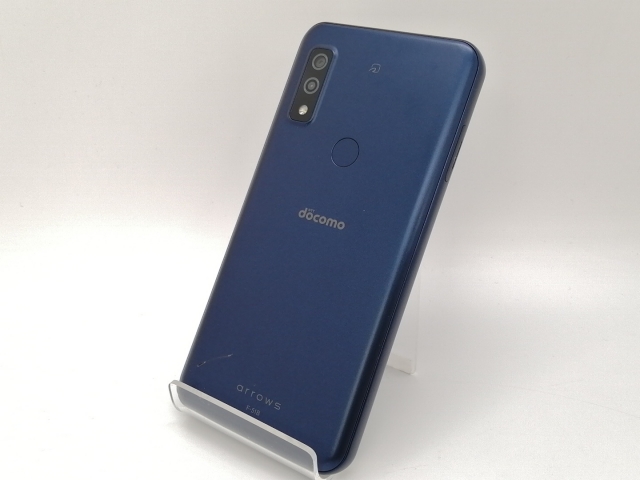 【中古】Fujitsu docomo 【SIMフリー】 arrows We ネイビー 4GB 64GB F-51B【三宮センター】保証期間１ヶ月【ランクC】