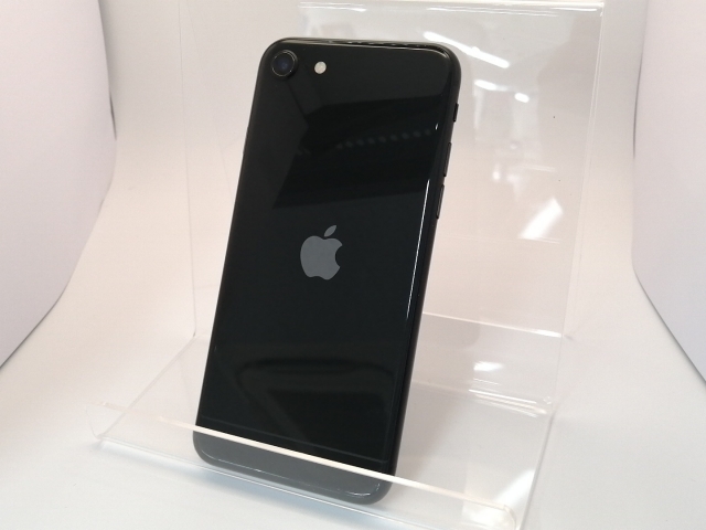 【中古】Apple au 【SIMロック解除済み】 iPhone SE（第2世代） 64GB ブラック MHGP3J/A（後期型番）【川崎駅前】保証期間１ヶ月【ランクB】