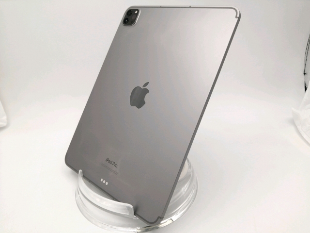 【中古】Apple 国内版 【SIMフリー】 11インチ iPad Pro（第4世代/2022） 256GB スペースグレイ MNYE3J/A【ECセンター】保証期間１ヶ月【ランクB】