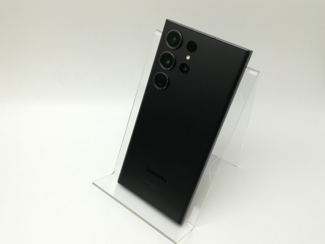 中古】SAMSUNG au 【SIMフリー】 Galaxy S23 Ultra ファントムブラック 