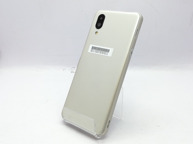 【未使用】SHARP SoftBank 【SIMフリー】 シンプルスマホ6 シャンパンゴールド 4GB 64GB A201SH【立川フロム中武】保証期間３ヶ月 14,686円