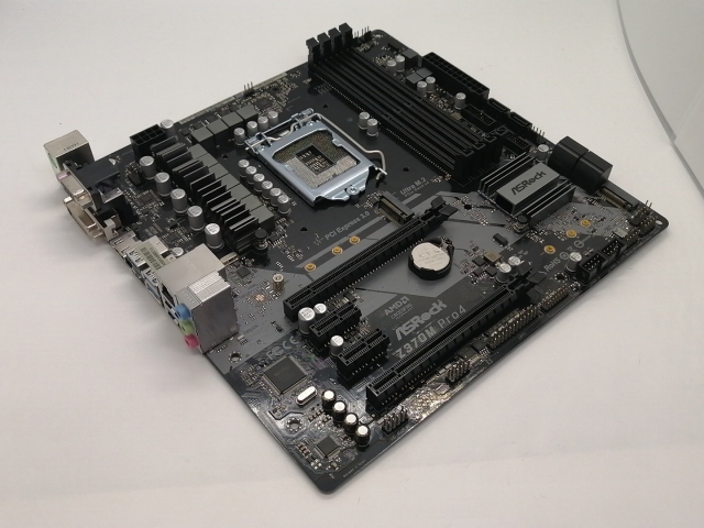 【中古】ASRock Z370M Pro4 Z370/LGA1151/MicroATX【大須アメ横】保証期間１週間_1