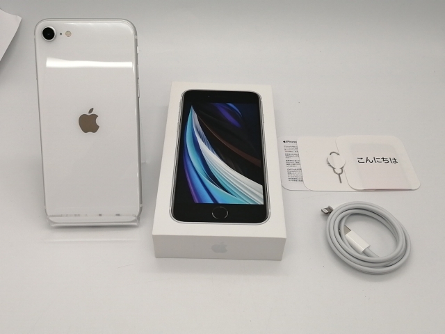 中古】Apple au 【SIMロック解除済み】 iPhone SE（第2世代） 64GB