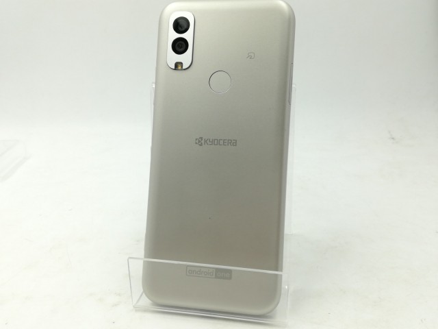 【中古】KYOCERA ymobile 【SIMフリー】 Android One S9 シルキーホワイト 4GB 64GB S9-KC【道玄坂】保証期間１ヶ月【ランクB】