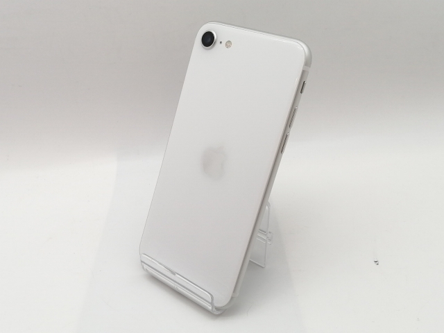 【中古】Apple au 【SIMロック解除済み】 iPhone SE（第2世代） 64GB ホワイト MHGQ3J/A（後期型番）【津田沼】保証期間１ヶ月【ランクB】