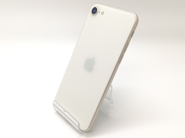 中古 Apple iPhone SE 第三世代 ホワイト 64GB iPhone SE（第3世代） 安心の1年保証 iPhoneSE 第3世代 64GB スター