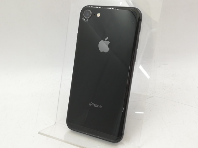 中古】Apple au 【SIMロック解除済み】 iPhone 8 64GB スペースグレイ