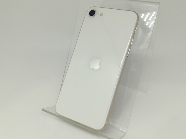 【中古】Apple 国内版 【SIMフリー】 iPhone SE（第3世代） 64GB スターライト MMYD3J/A【日本橋3】保証期間１ヶ月【ランクB】