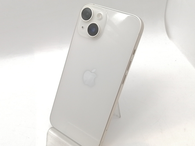 【中古】Apple docomo 【SIMフリー】 iPhone 14 128GB スターライト MPUQ3J/A【津田沼】保証期間１ヶ月【ランクB】