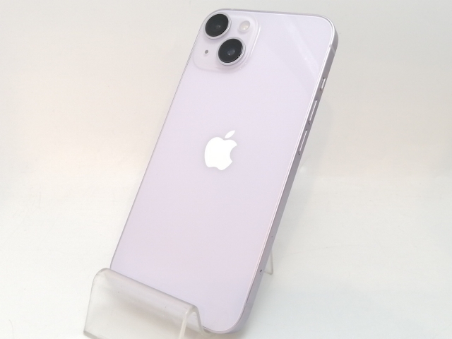 【中古】Apple SoftBank 【SIMフリー】 iPhone 14 256GB パープル MPW93J/A【千葉】保証期間１ヶ月【ランクA】