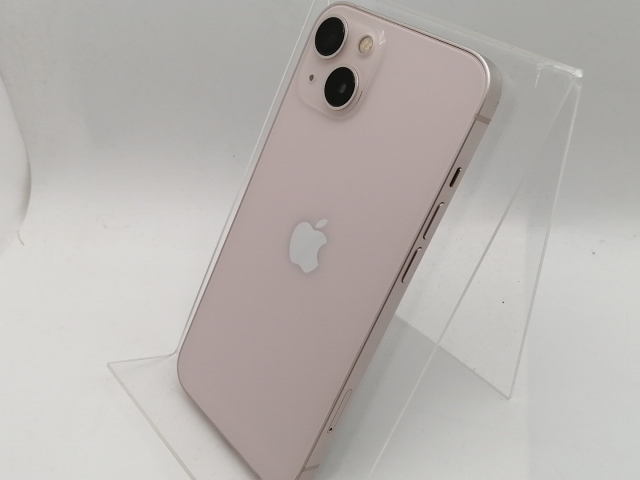 【中古】Apple SoftBank 【SIMフリー】 iPhone 13 128GB ピンク MLNE3J/A【津田沼】保証期間１ヶ月【ランクB】