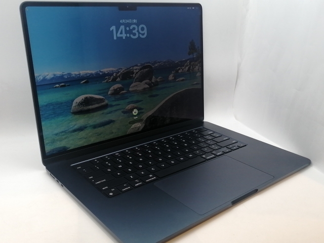 【中古】Apple MacBook Air 15インチ CTO (M3,2024) ミッドナイト M3(CPU:8C/GPU:10C)/16G/1T【津田沼】保証期間１ヶ月【ランクB】