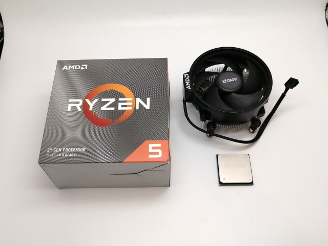 中古】AMD Ryzen 5 3600 (3.6GHz/TC:4.2GHz) BOX AM4/6C/12T/L3