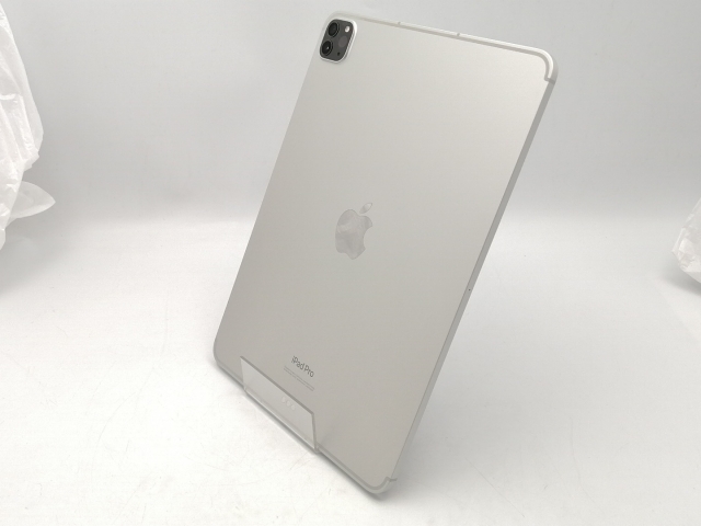 【中古】Apple 国内版 【SIMフリー】 11インチ iPad Pro（第4世代/2022） 128GB シルバー MNYD3J/A【ECセンター】保証期間１ヶ月【ランクA】