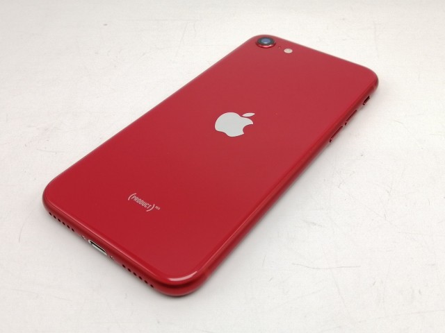 【中古】Apple au 【SIMロック解除済み】 iPhone SE（第2世代） 64GB (PRODUCT)RED MX9U2J/A【津田沼】保証期間１ヶ月【ランクB】