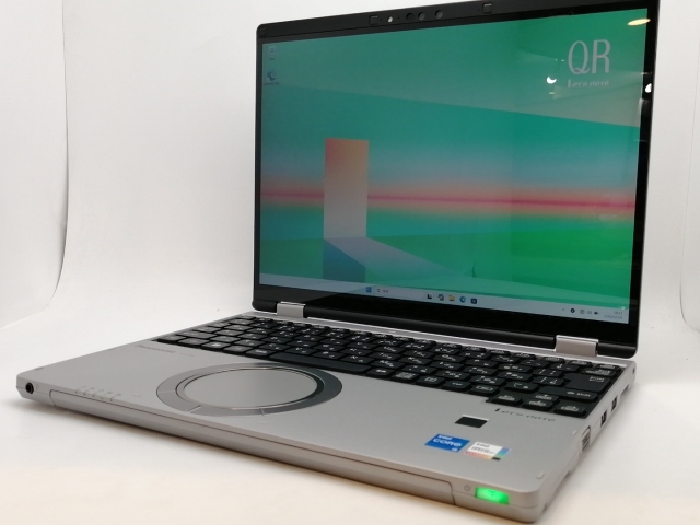 【中古】Panasonic Let's note QR4 CF-QR4ADMCR カームグレイ【i5-1335U 16G 512G(SSD) WiFi 12.4LCD (タッチパネル)】【津田沼】保証期間１ヶ月【ランクA】