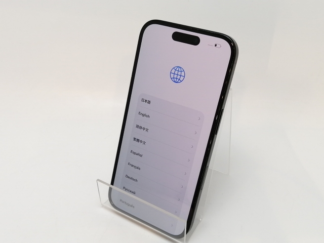 【中古】Apple au 【SIMフリー】 iPhone 16 128GB ブラック MYDQ3J/A【津田沼】保証期間１ヶ月【ランクB】_1