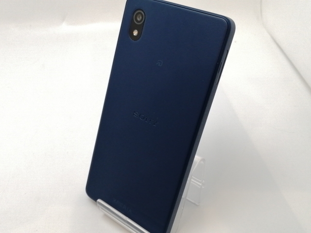 【中古】SONY au 【SIMフリー】 Xperia Ace III ブルー 4GB 64GB SOG08【津田沼】保証期間１ヶ月【ランクB】