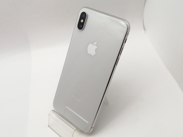 【中古】Apple au 【SIMロック解除済み】 iPhone XS Max 512GB シルバー MT6Y2J/A【津田沼】保証期間１ヶ月【ランクA】