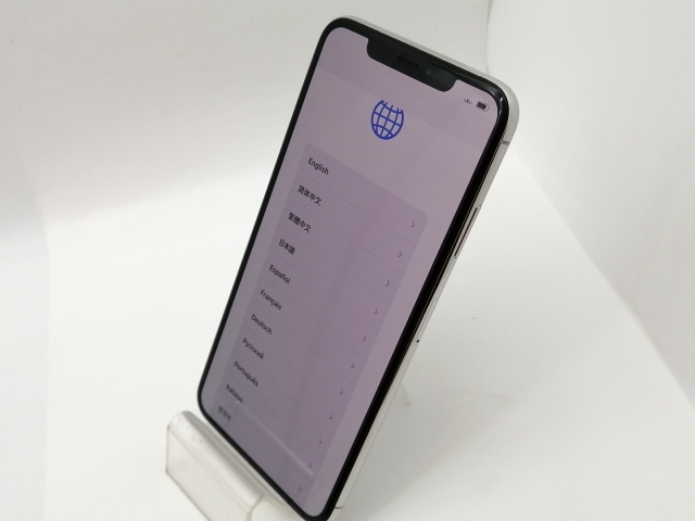 中古】Apple au 【SIMロック解除済み】 iPhone XS Max 512GB シルバー 
