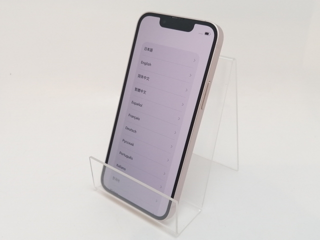 【中古】Apple docomo 【SIMフリー】 iPhone 13 mini 128GB ピンク MLJF3J/A【津田沼】保証期間１ヶ月【ランクC】_1
