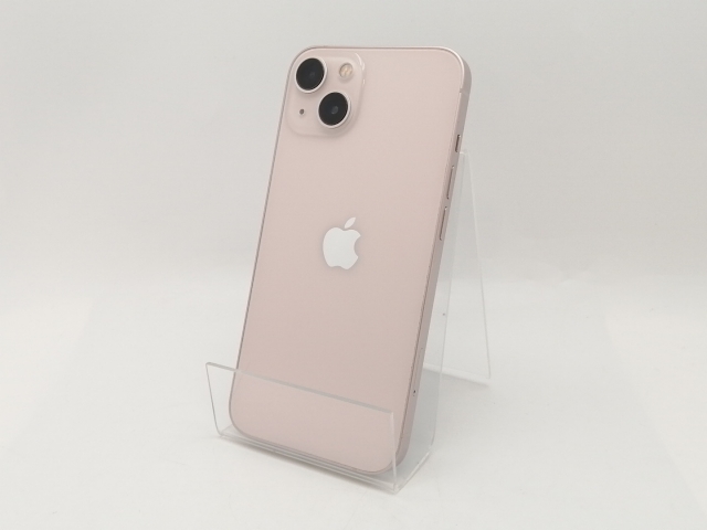 【中古】Apple 国内版 【SIMフリー】 iPhone 13 128GB ピンク MLNE3J/A【津田沼】保証期間１ヶ月【ランクC】