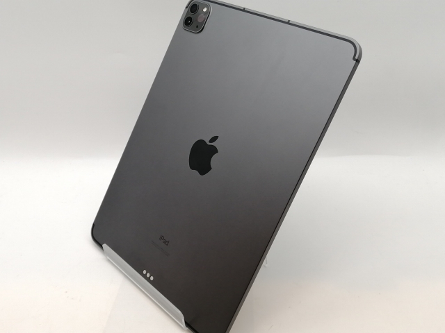 【中古】Apple 国内版 【SIMフリー】 11インチ iPad Pro（第3世代/2021） 256GB スペースグレイ MHW73J/A【秋葉4号】保証期間１ヶ月【ランクB】