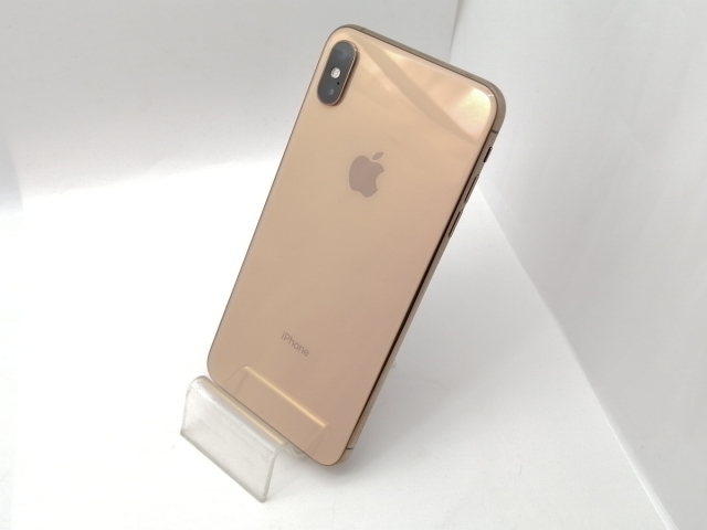 【中古】Apple au 【SIMロック解除済み】 iPhone XS Max 512GB ゴールド MT702J/A【津田沼】保証期間１ヶ月【ランクA】